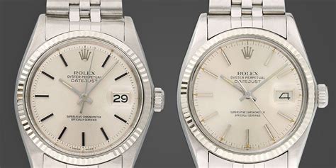 rolex datejust 1601 vs 1603.